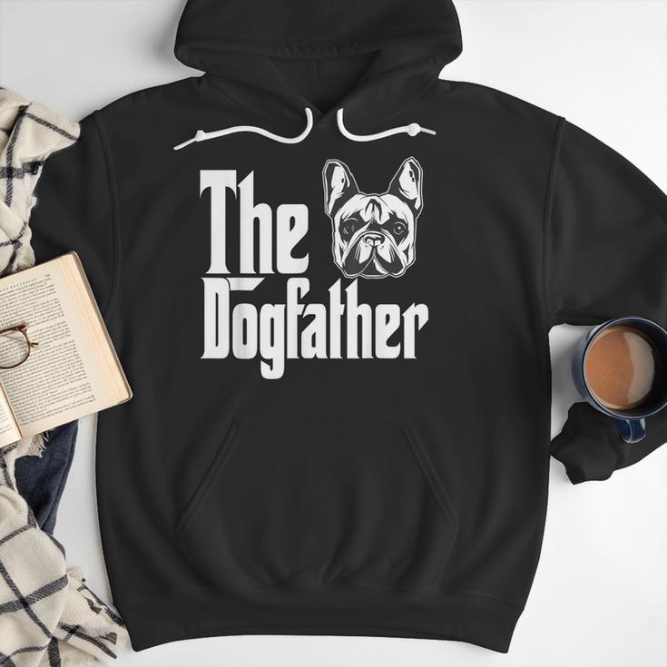 French Bulldog Dog Dad Dogfather Dogs Daddy Father Men Hoodie