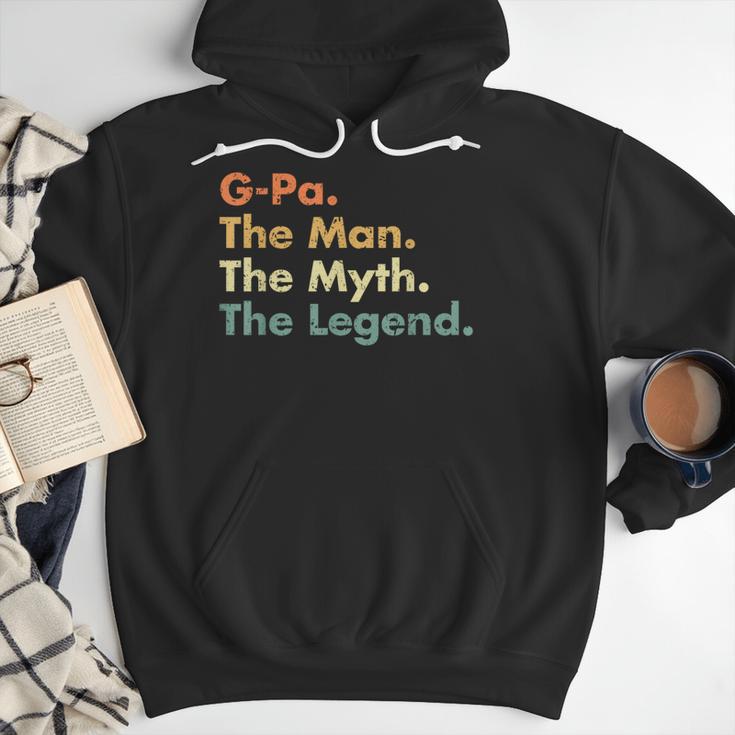 G-Pa The Man The Myth The Legend Dad Grandpa Men Hoodie