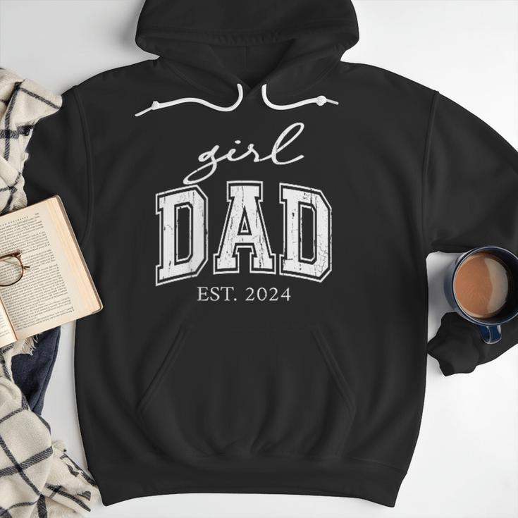 Girl Dad Est 2024 Dad Of Girls Father's Day Men Hoodie Girl Dad Est 2024 Dad Of Girls Father's Day Men Hoodie