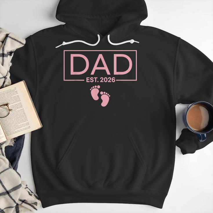 Girl Dad Est 2026 To Be First Time Girl Dad New Daddy Men Hoodie