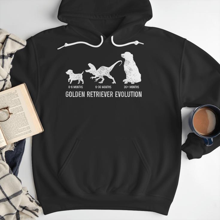 Golden Retriever Mom Dad Puppy Dog Owner Dog Lover Men Hoodie