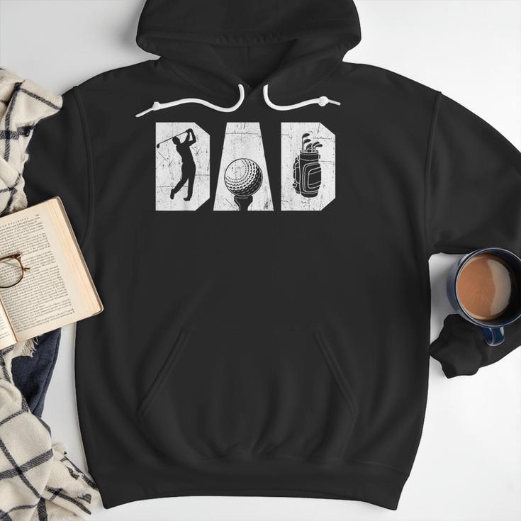 Golfing Dad Golf Lover Golfing Putter Golfer Men Hoodie
