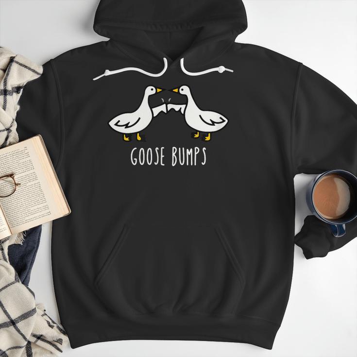 Goose Bumps Humorous Pun For Dad Joke Lover Men Hoodie
