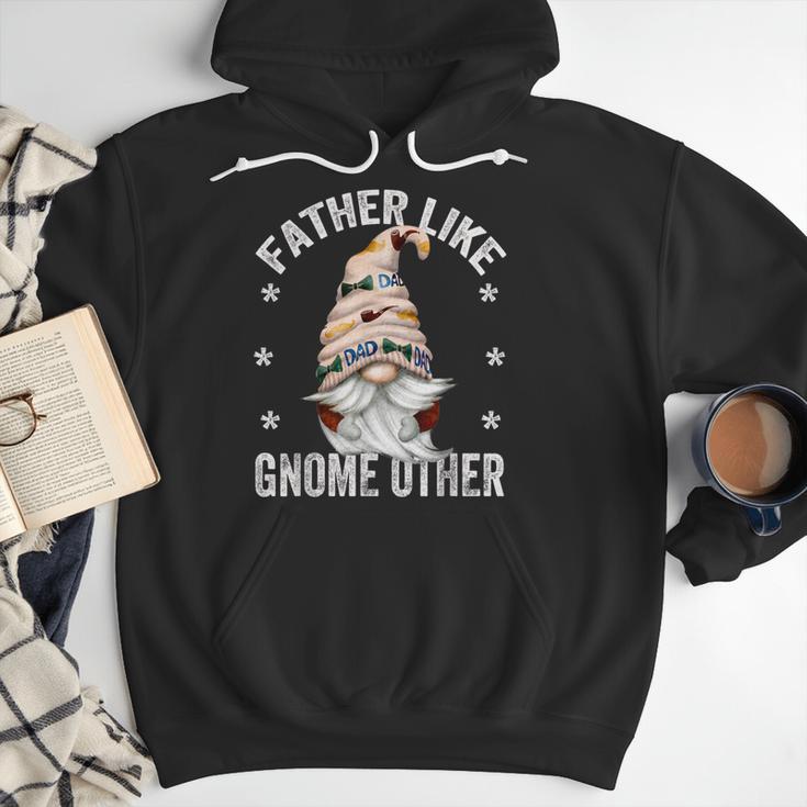 Grandpa Fathers Day Gnome For Men And Best Dad Pun Men Hoodie
