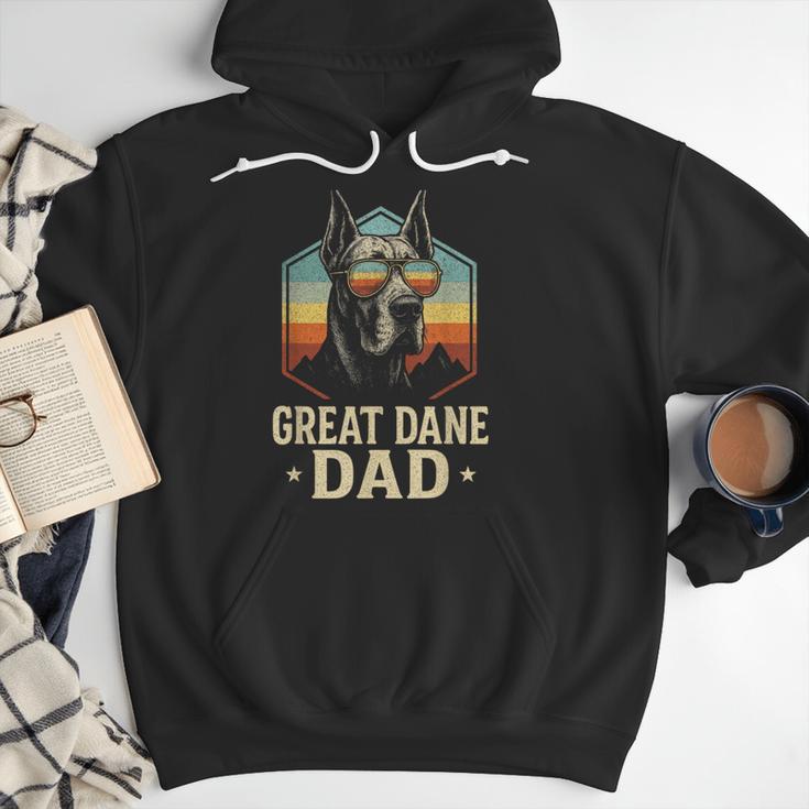 Great Dane Dad Vintage Men Hoodie