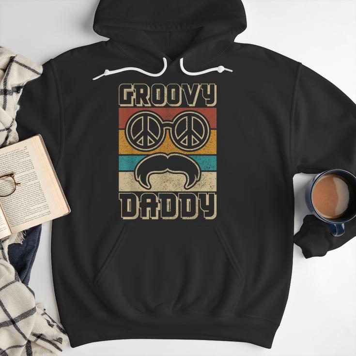 Groovy Daddy 60s Outfit 70s Themed Party Costume Dad Hippie Men Hoodie