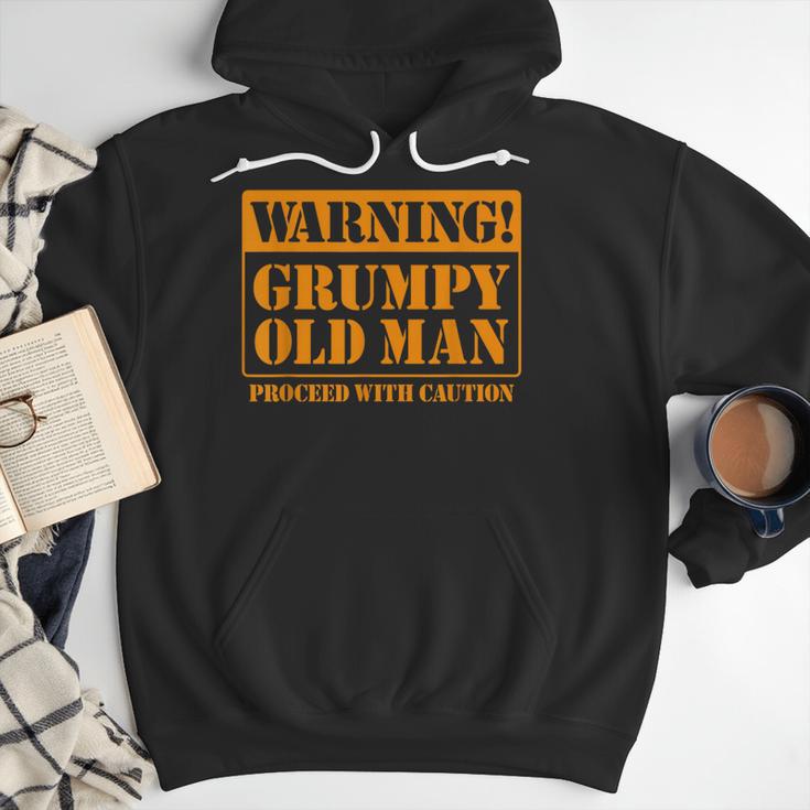 Grumpy Old Man Tee Shirt For Grandfathers Dads Father's Day Men Hoodie