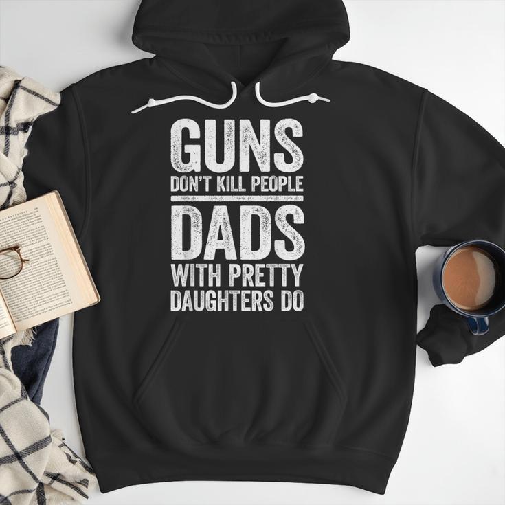 Guns Don't Kill People Dads With Pretty Daughters Do Shirt Men Hoodie