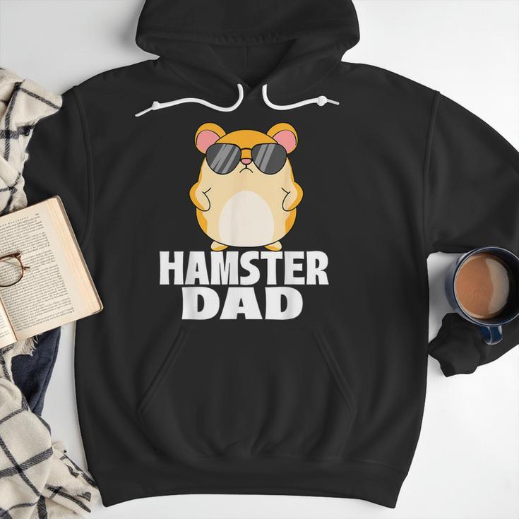 Hamster Dad Father's Day Animal Whisperer Rodent Lover Men Hoodie
