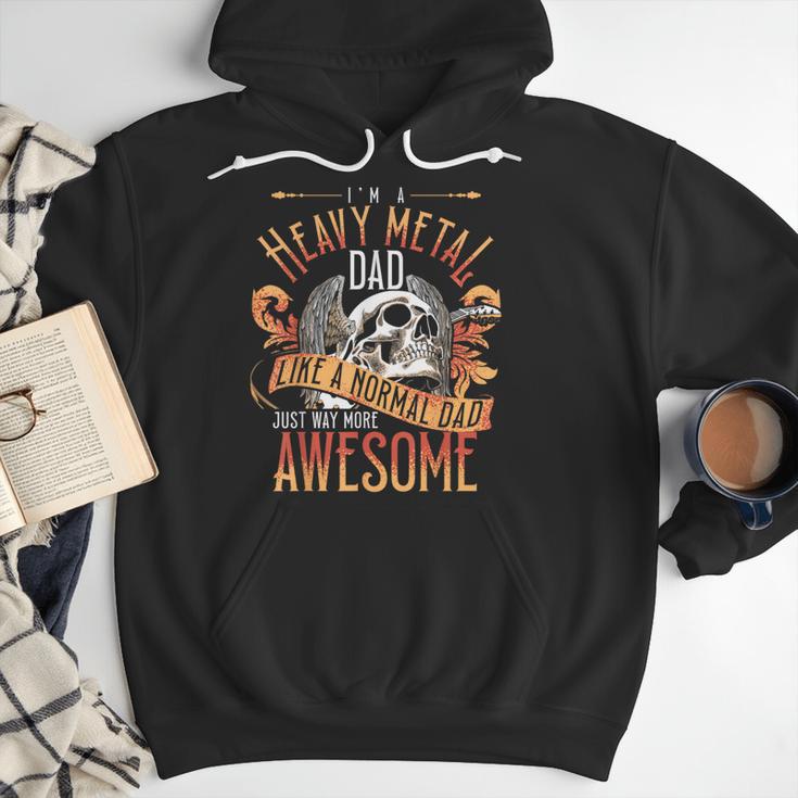 Heavy Metal Cooler Dad Punk Rock Music Lover Men Hoodie