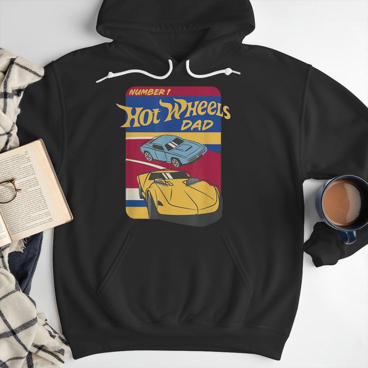 Hot Wheels Father's Day Number 1 Dad Men Hoodie