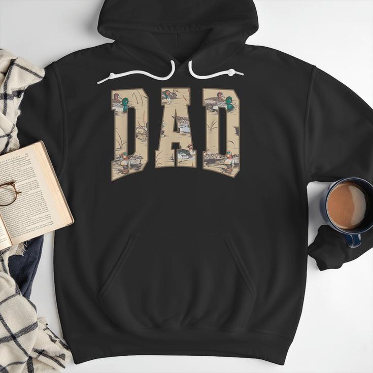 Hunting Dad Duck Camouflage Camo Waterfowl Duck Camo Men Men Hoodie
