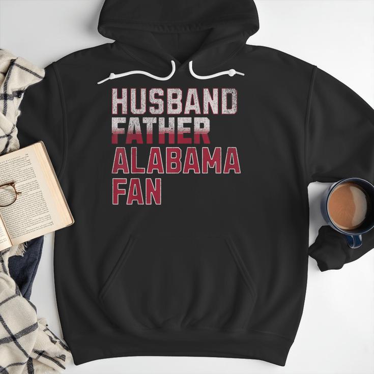 Husband Father Alabama Fan Fathers Day Alabama Dad Men Hoodie