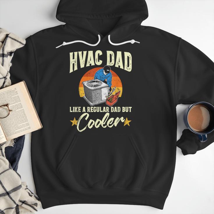 HVAC Dad But Cooler HVAC Technician Father Men Hoodie