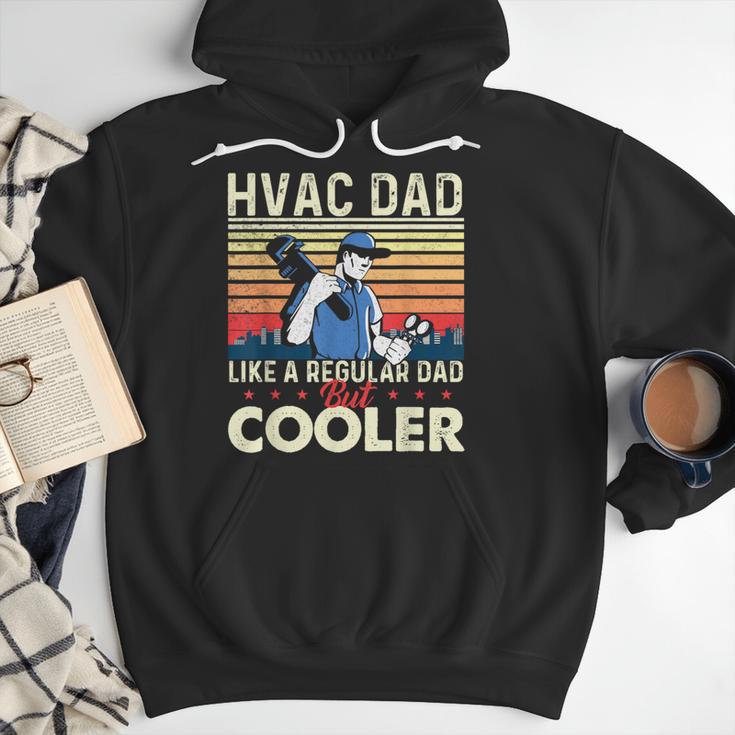 HVAC Dad Like A Regular Dad HVAC Technician AC Repairman Men Hoodie