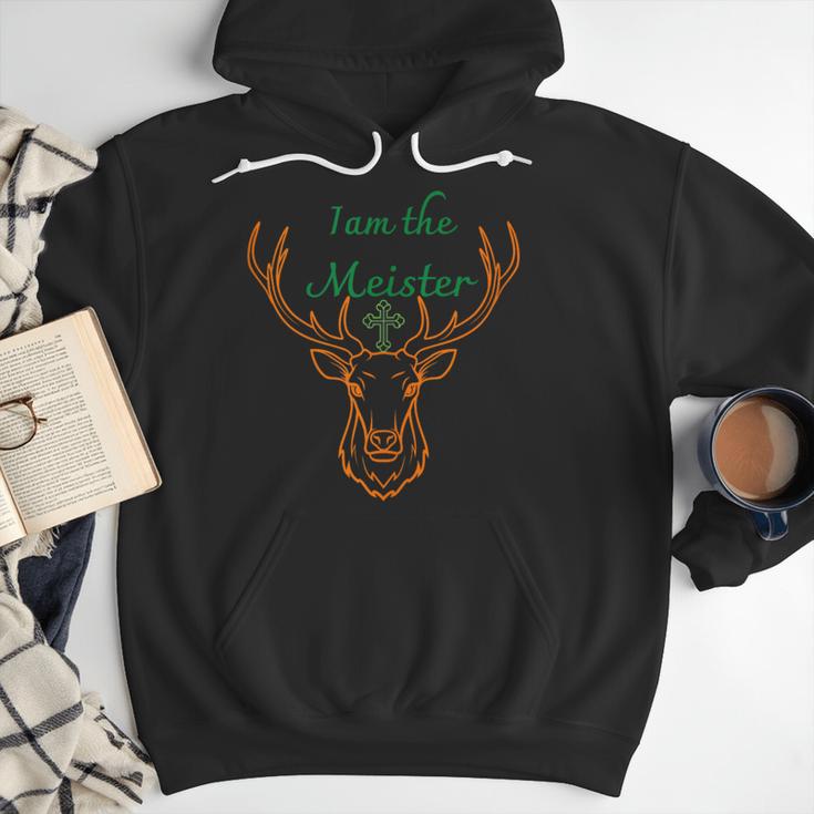 IAM The Meister Jaegermeister Dad Mom Deer Men Hoodie
