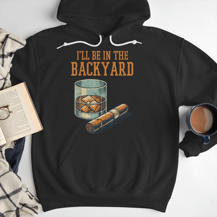 Ill Be In Backyard Saying Dad Men Grandpa Uncle Men Hoodie Ill Be In Backyard Saying Dad Men Grandpa Uncle Men Hoodie
