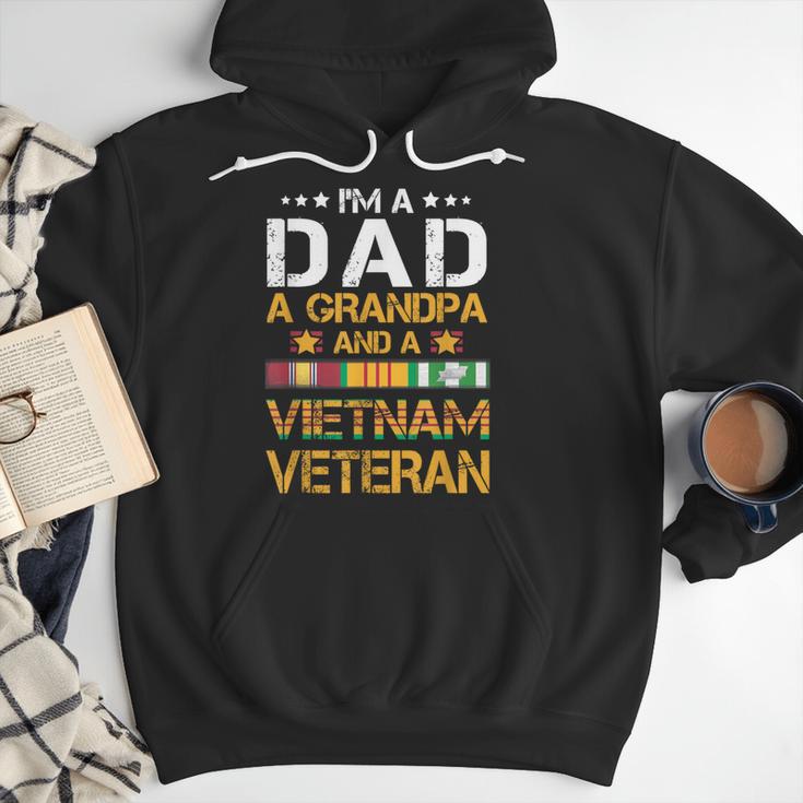 I'm A Dad Grandpa And A Vietnam Veteran US Army Vet Men Hoodie