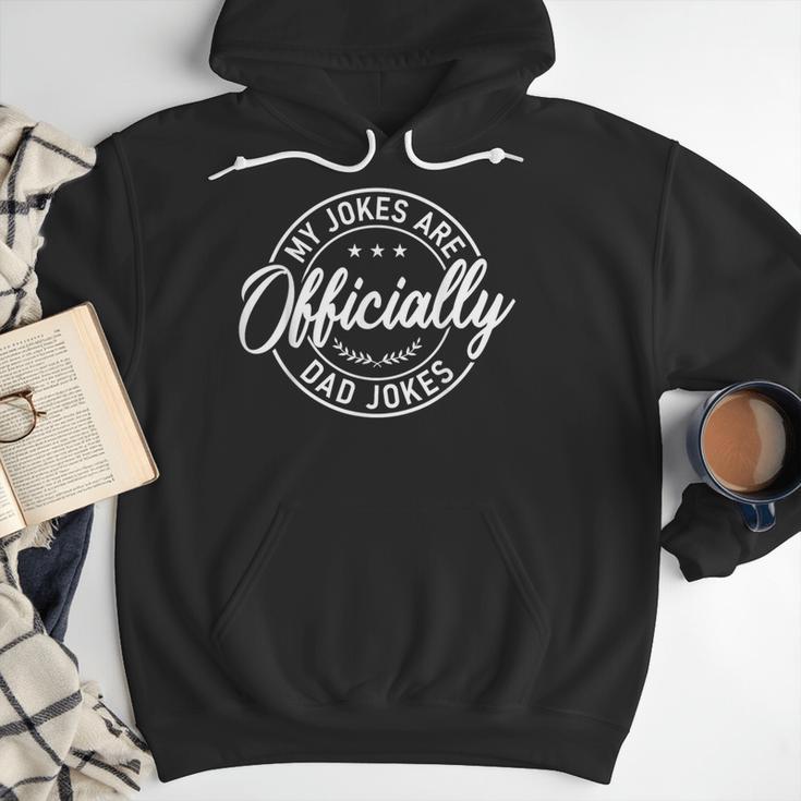 My Jokes Are Officially Dad Jokes Father's Day Men Hoodie