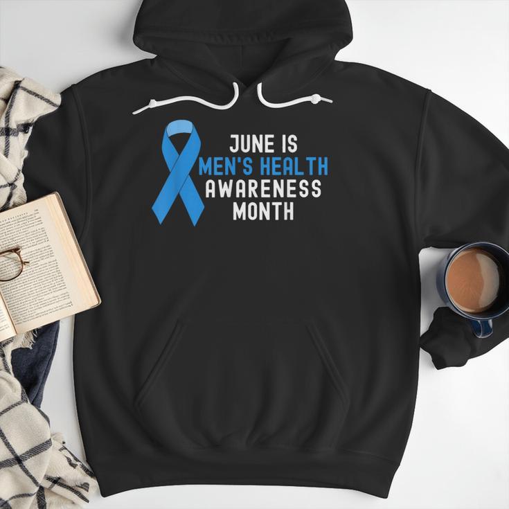 June Is Men’s Health Awareness Month Ribbon For Dad Grandpa Men Hoodie