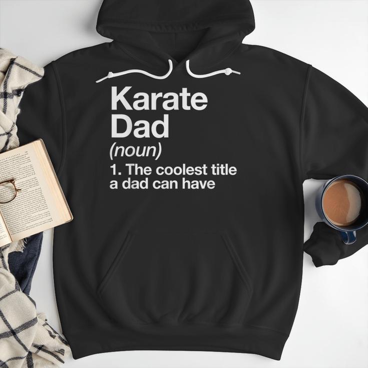 Karate Dad Definition Sports Martial Arts Men Hoodie