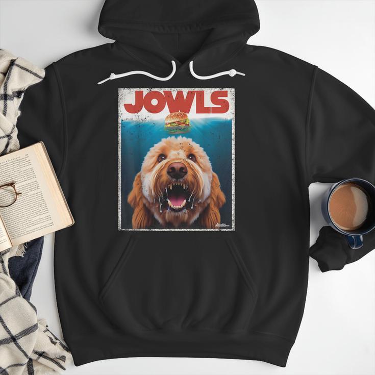 Labradoodle Jowls Tee Fawn Lab Doodle Mom Top Dad Men Hoodie