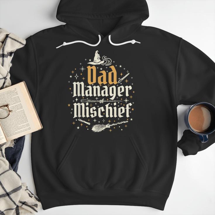 Magical Dad Manager Of Mischief Birthday Boys Girls Men Hoodie