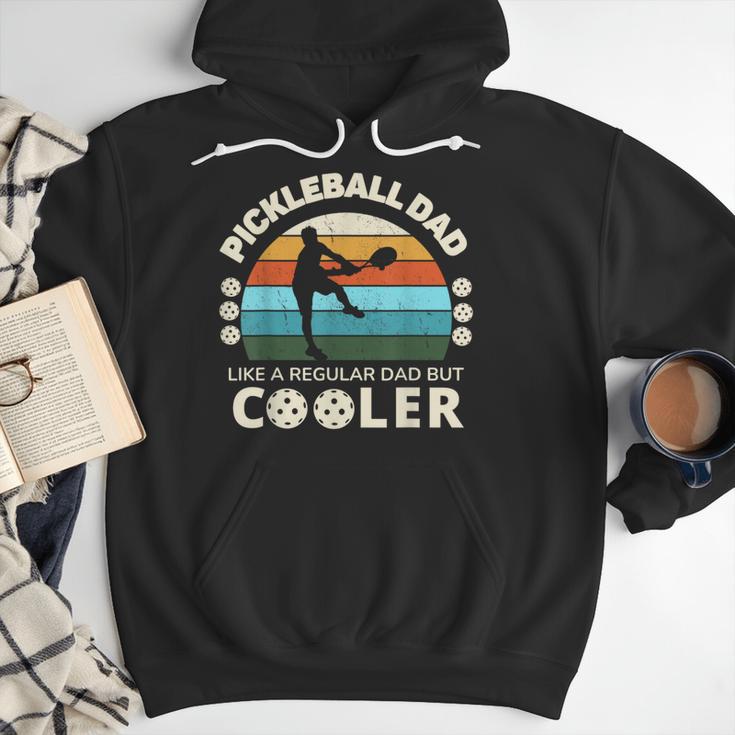 Man's Pickleball Dad Like A Regular Dad But Cooler Men Hoodie