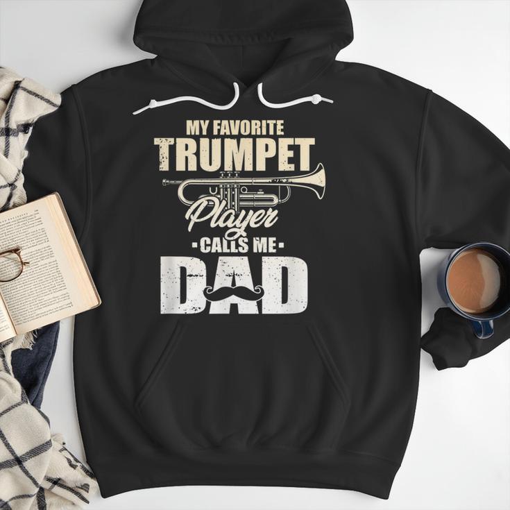 Marching Band Dad My Favorite Trumpet Player Calls Me Dad Men Hoodie Marching Band Dad My Favorite Trumpet Player Calls Me Dad Men Hoodie