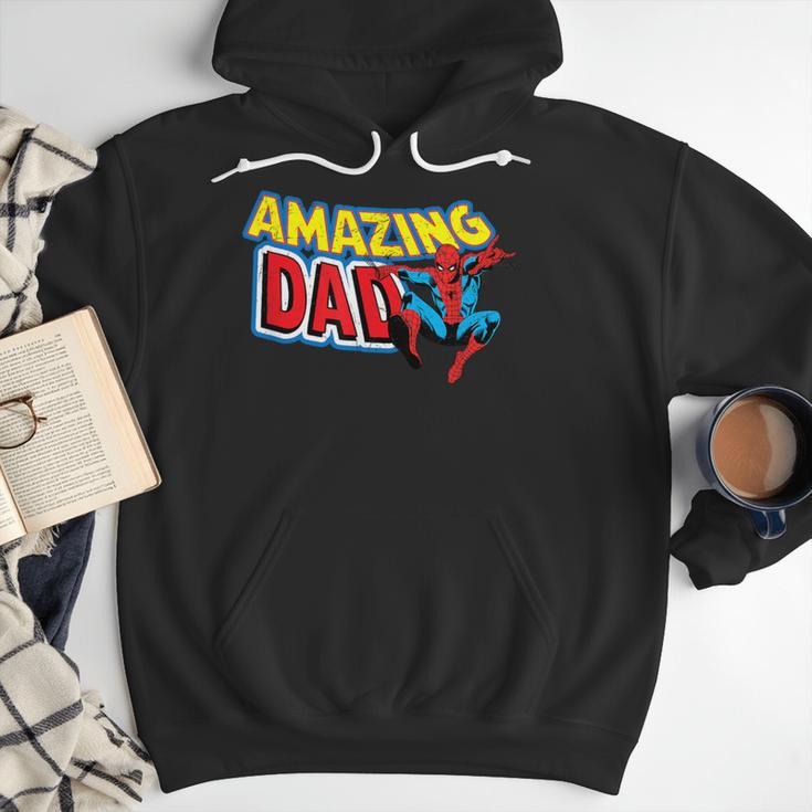 Marvel Spider-Man Amazing Dad Comic Book Father's Day Men Hoodie