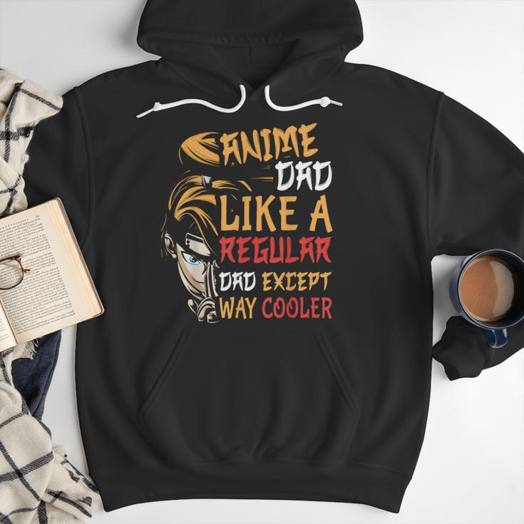 Men Anime Father's Day Anime Dad Except Way Cooler Men Hoodie