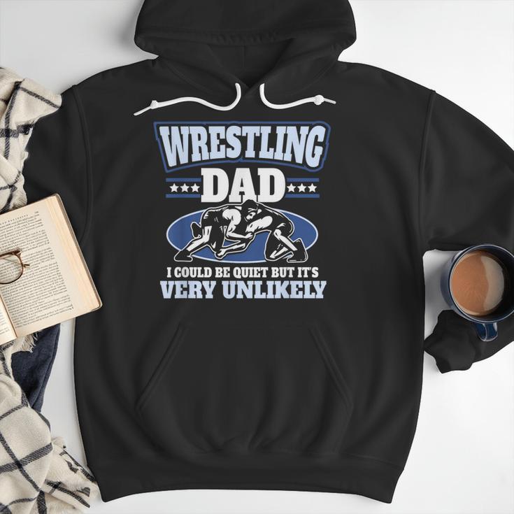 For Men Freestyle Wrestling Dad Men Hoodie