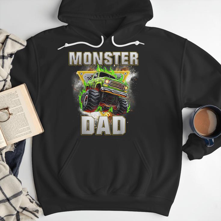 Monster Truck Dad Monster Truck Are My Jam Adults Kids Men Hoodie