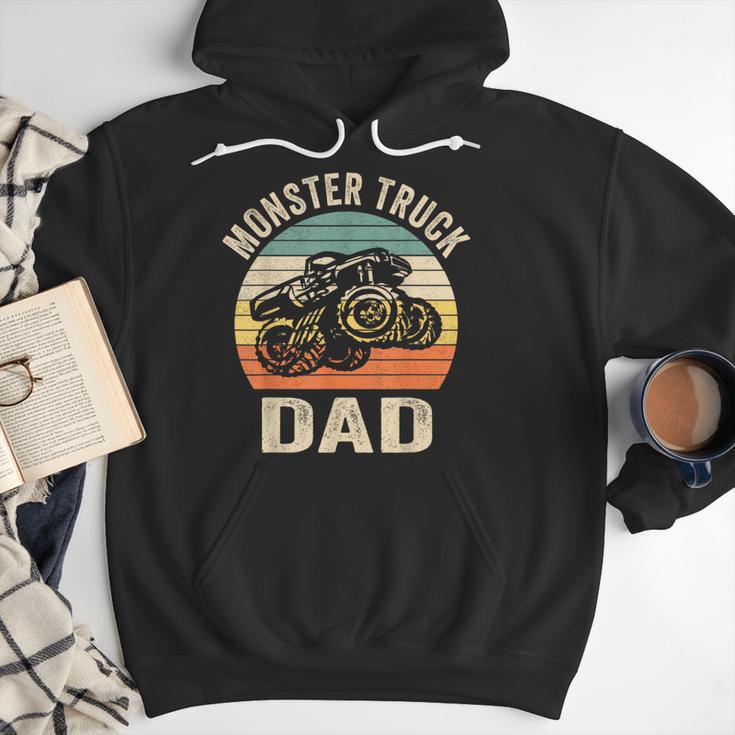 Monster Truck Dad Shirt Retro Vintage Monster Truck Shirt Men Hoodie