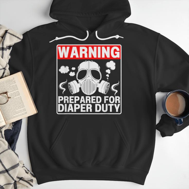 New Dad Prepared For Diaper Duty Daddy Diaper Duty Men Hoodie New Dad Prepared For Diaper Duty Daddy Diaper Duty Men Hoodie