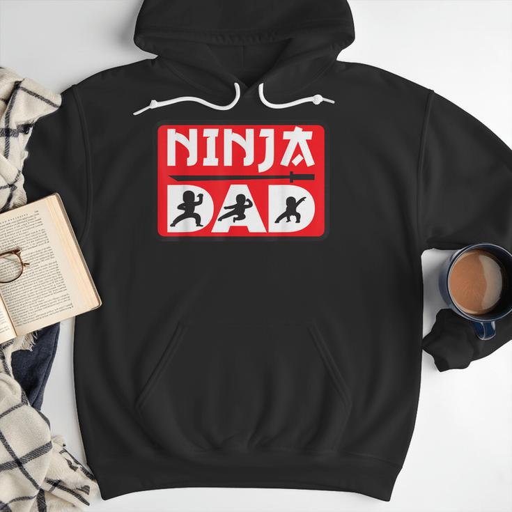 Ninja Dad Matching Family Ninja Warrior Men Hoodie