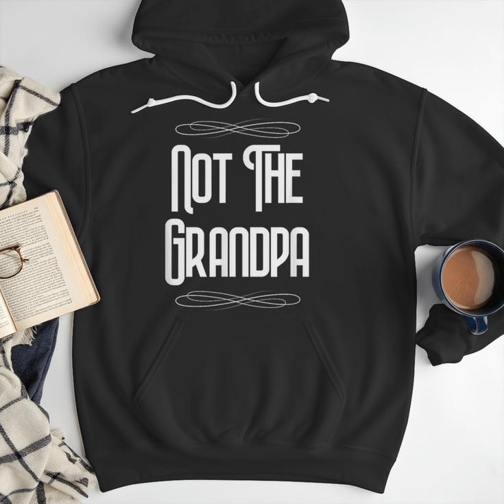 Not The Grandpa Old Dad Men Hoodie
