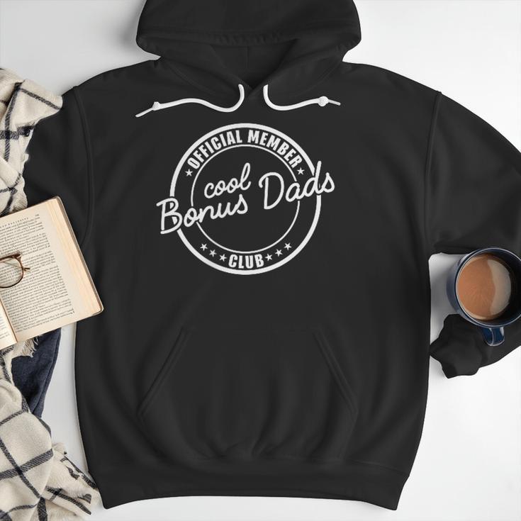 Official Member Cool Bonus Dads Club Dad Father's Day Men Hoodie