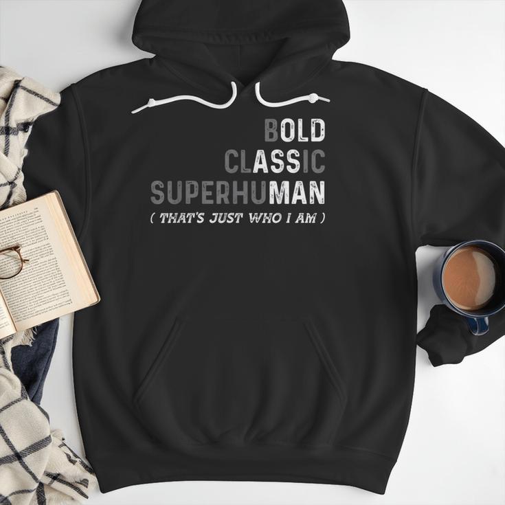 Old Man Gag Dad Father's Day Husband Birthday Grandpa Men Hoodie