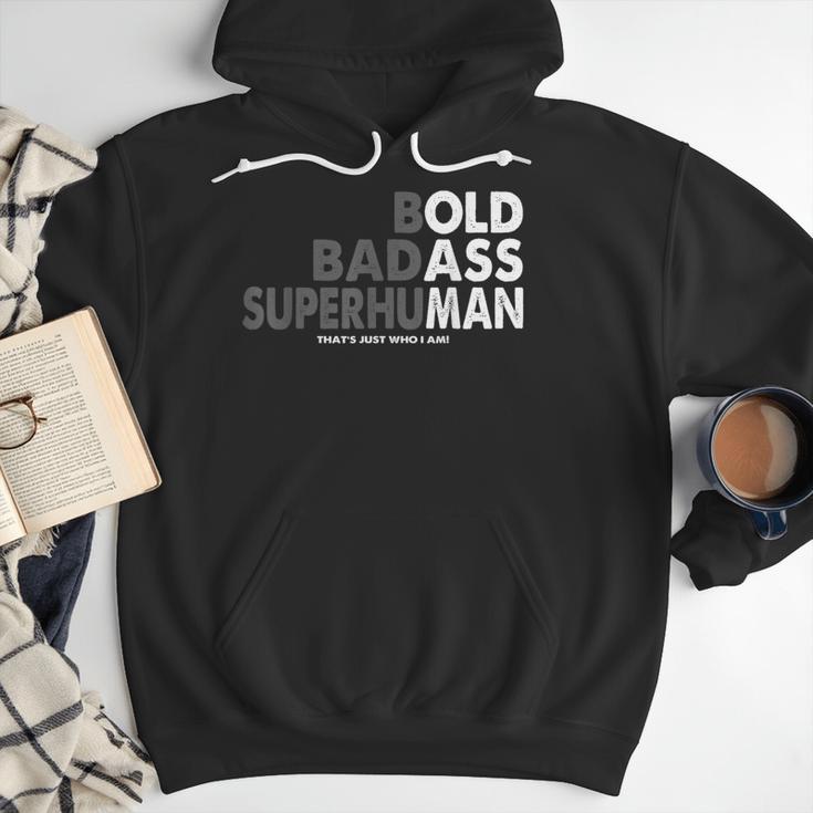 Old Man Saying Gag Dad Husband Birthday Fathers Day Men Hoodie