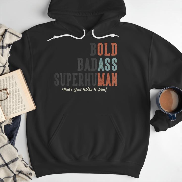 Old Man Saying Gag Father's Day Birthday Dad Grandpa Men Hoodie
