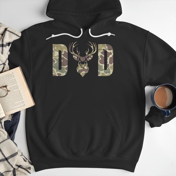 Old School Camo Dad Hunting Camouflage Deer Father's Day Men Hoodie Old School Camo Dad Hunting Camouflage Deer Father's Day Men Hoodie
