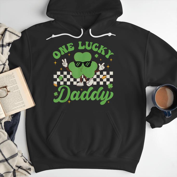 One Lucky Daddy St Patricks Day Dad Father Men Hoodie