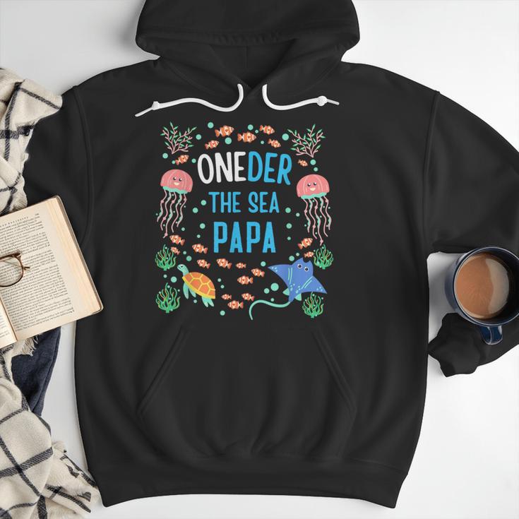 OneDer The Sea Papa 1st Birthday Dad Matching Men Hoodie OneDer The Sea Papa 1st Birthday Dad Matching Men Hoodie