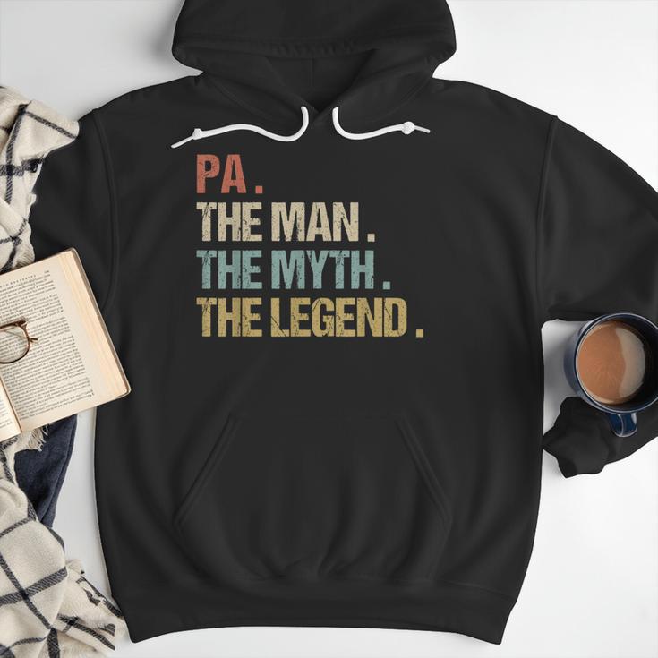 Pa The Man Myth Legend Shirt Father Dad Men Hoodie