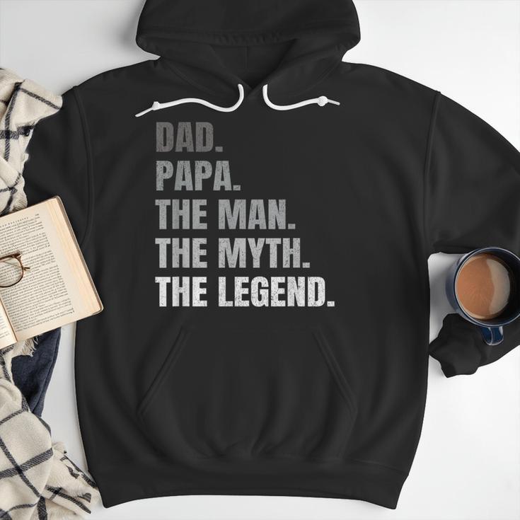 Papa Dad Legend Men Grandpa Christmas Father's Day Birthday Men Hoodie Papa Dad Legend Men Grandpa Christmas Father's Day Birthday Men Hoodie