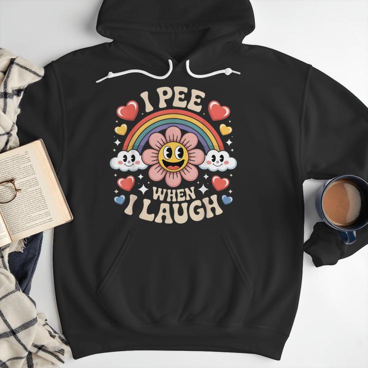 I Pee When I Laugh Adult Humor Women Men Dad Jokes Men Hoodie