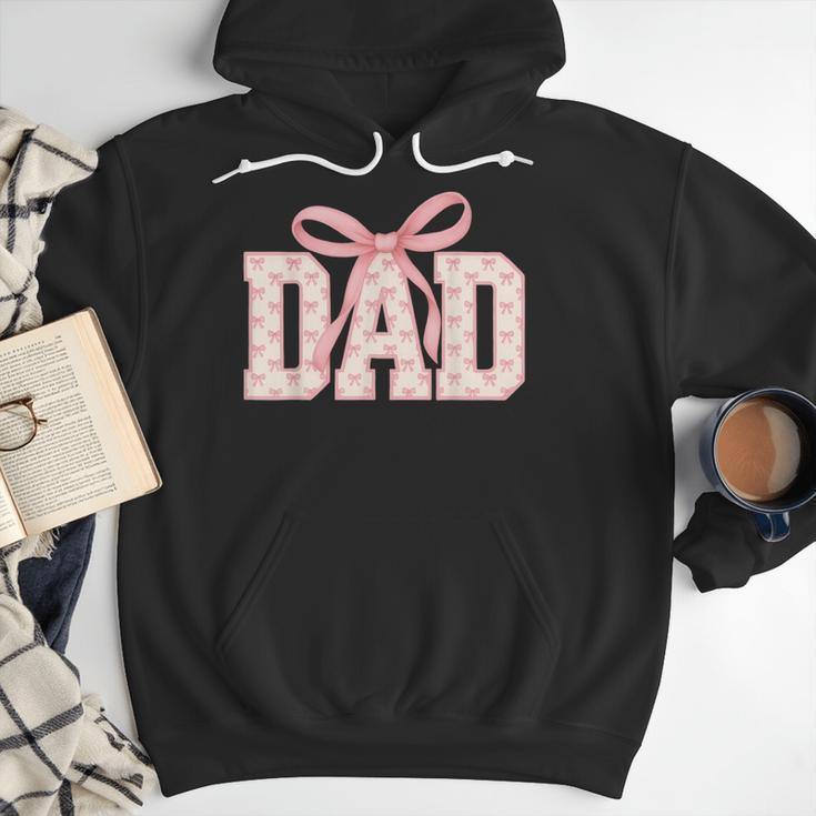 Pink Bow Dad Dad Life Best Dad Ever Father's Day Tees Men Hoodie