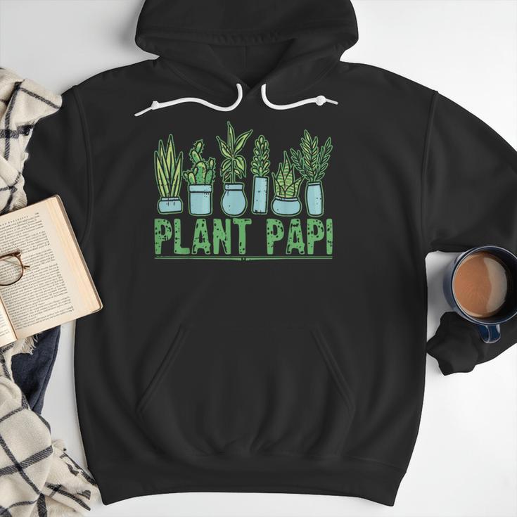 Plant Papi Daddy Father Gardener Gardening Father’s Day Men Hoodie
