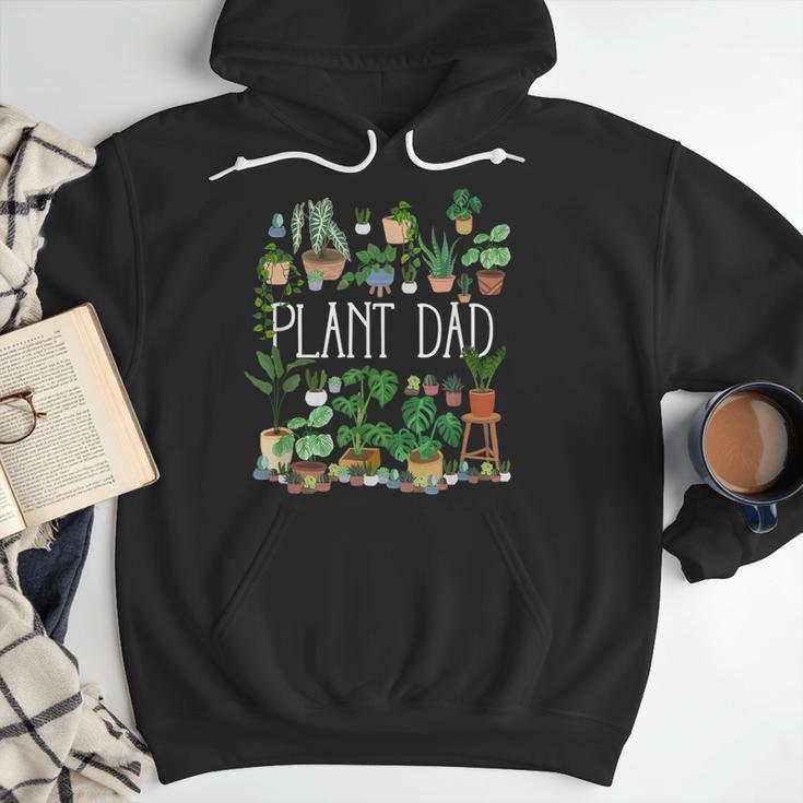 Potted Plant Dad Men Hoodie